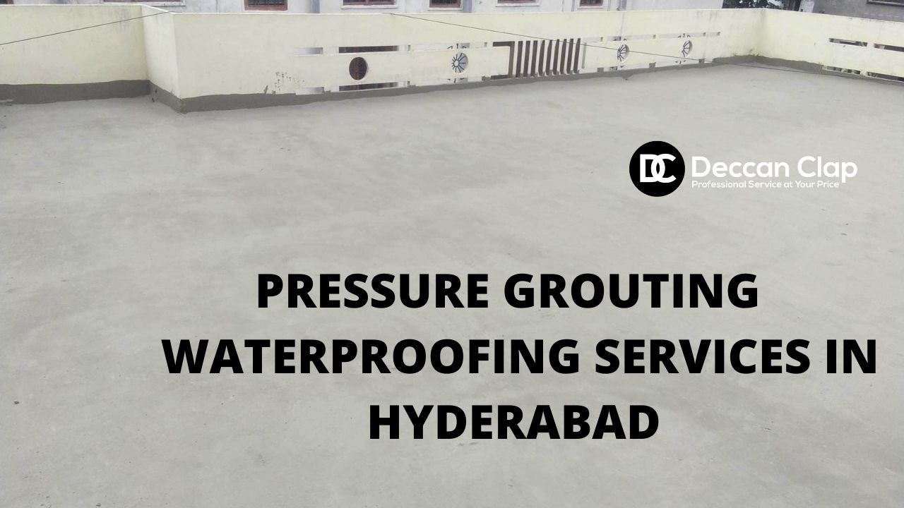 Pressure Grouting waterproofing services in Hyderabad