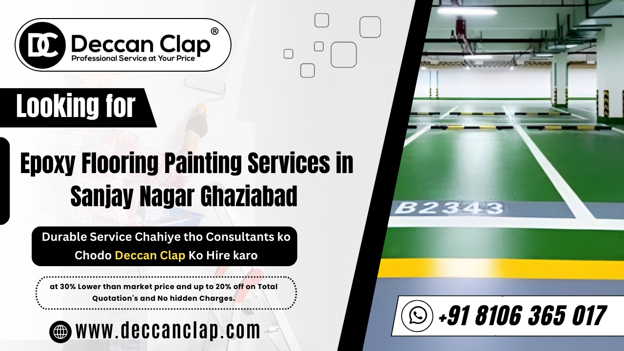 Epoxy Flooring Painting Services inr Sanjay Nagar Ghaziabad