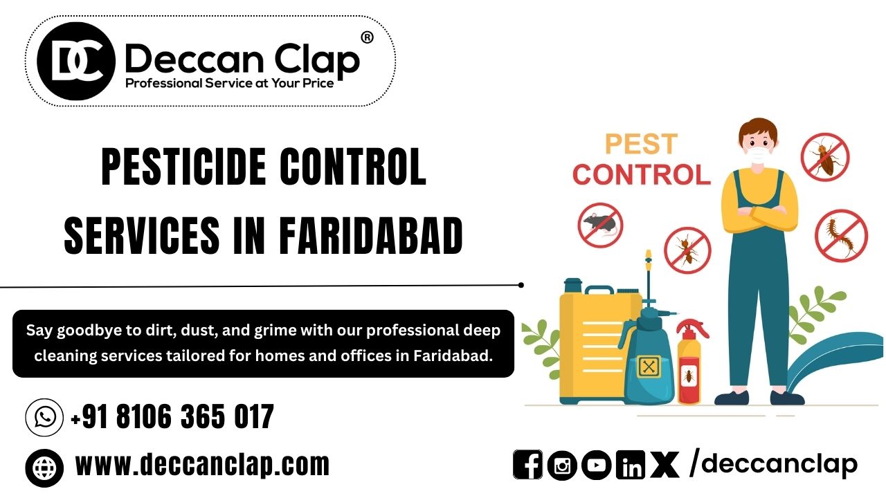 Expert Pesticide Control Services in Faridabad