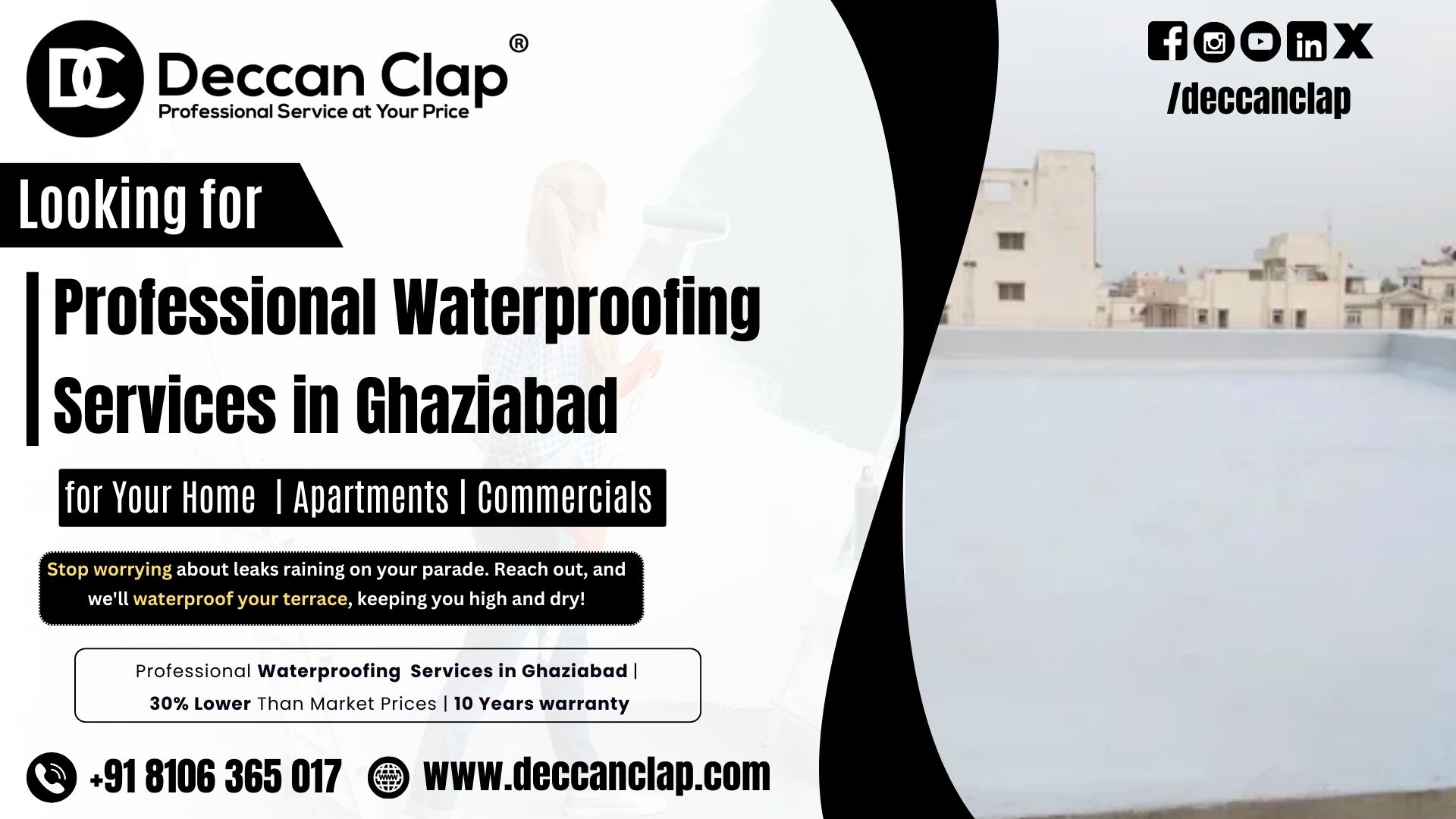 Professional Waterproofing Services in Ghaziabad