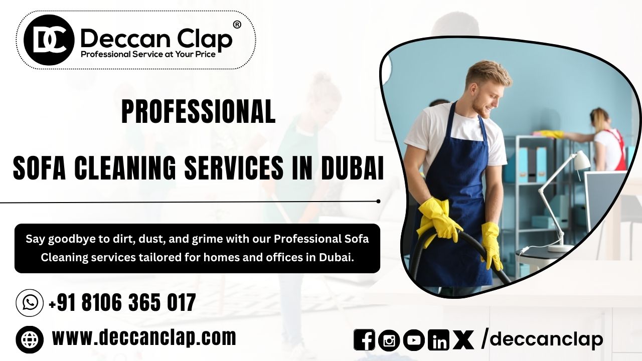 Sofa Cleaning Services in Dubai